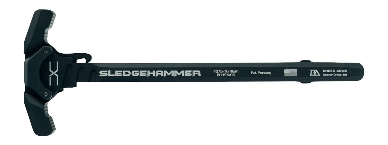 Black Sledgehammer AR-15 charging handle