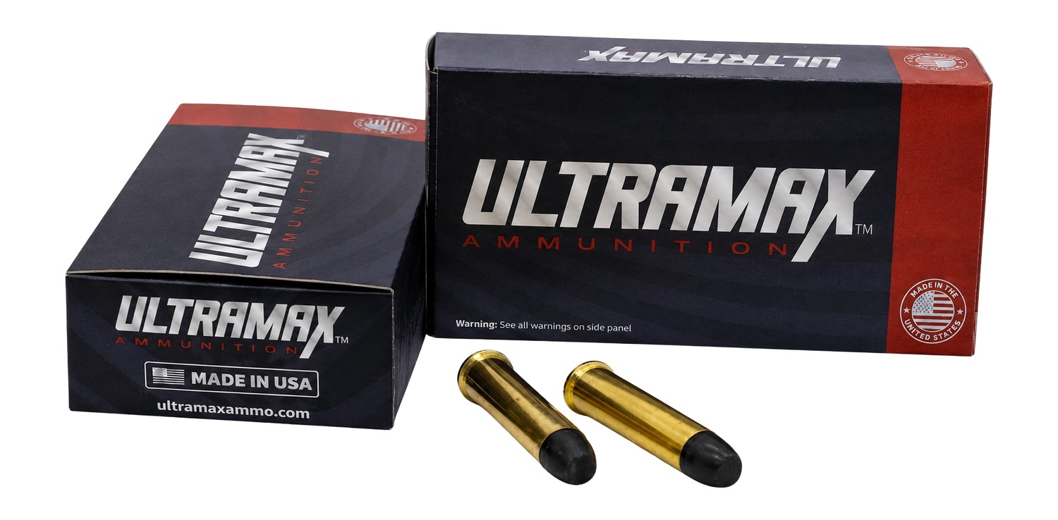 Ultramax ammunition boxes with two cartridges