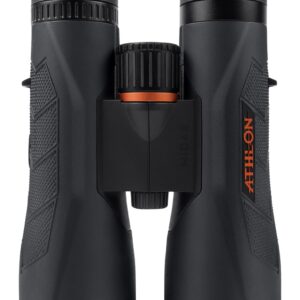 Black Athlon binoculars on white background