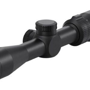 Black Athlon 2-12x42 rifle scope on white