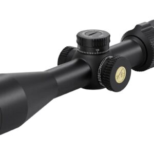 Black Athlon rifle scope with adjustment turrets