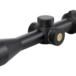 Black Athlon rifle scope with adjustment turrets