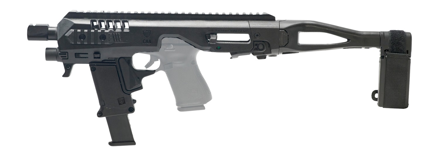 Pistol carbine conversion kit with stabilizing brace