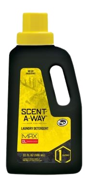 Scent-A-Way Max laundry detergent bottle
