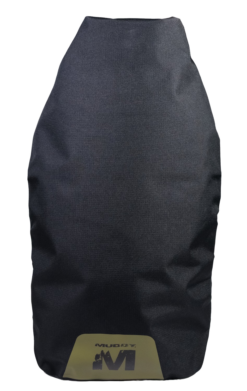 Black Muddy waterproof dry bag with logo