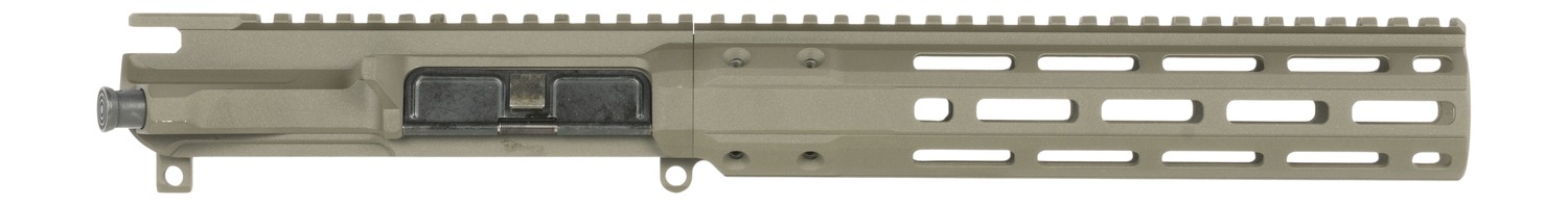 Tan AR-style upper receiver with handguard