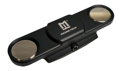 Black MagneTech magnetic fidget spinner device