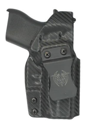 Carbon fiber concealed carry handgun holster