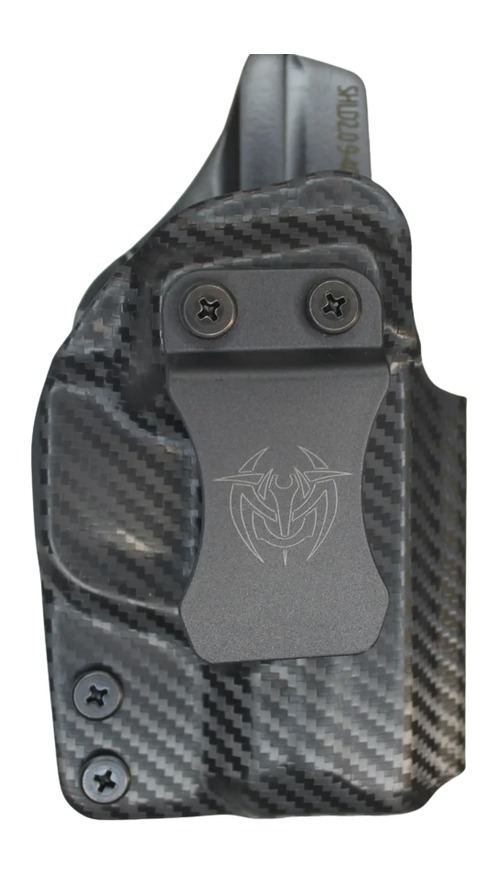 Carbon fiber concealed carry gun holster with clip