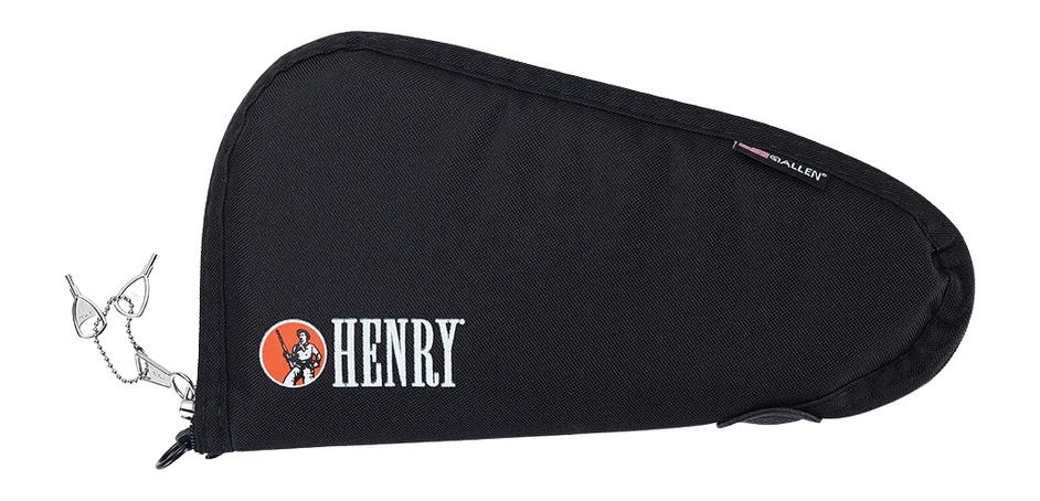 Black Henry branded pistol soft case