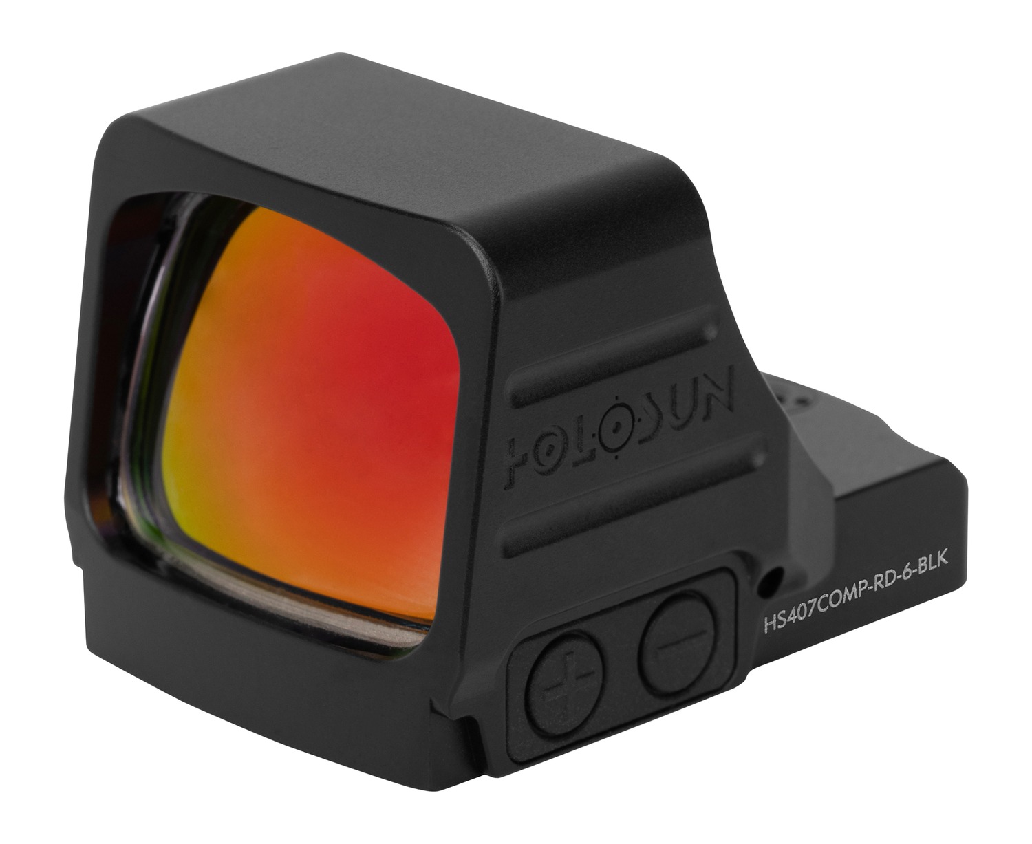 Holosun red dot sight with reflective lens