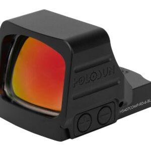 Holosun red dot sight with tinted lens