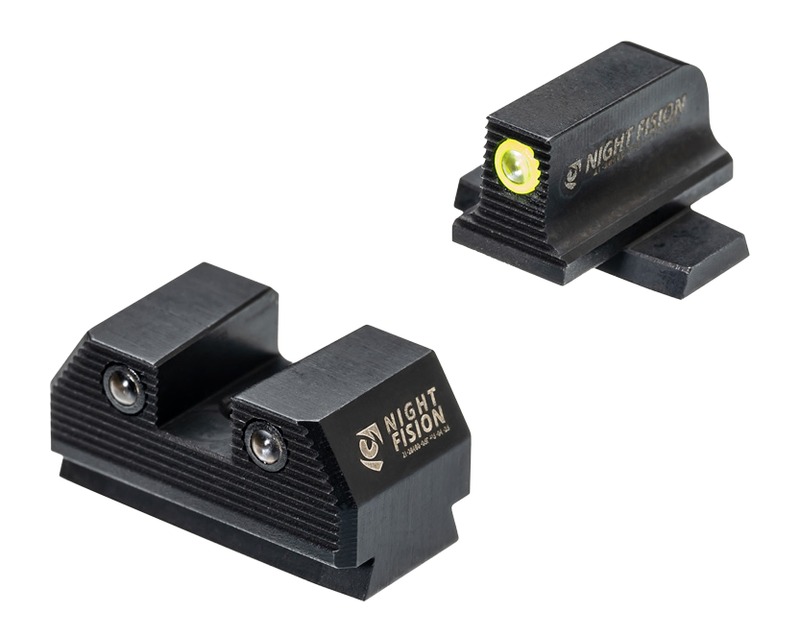 Black Night Fision pistol iron sights set
