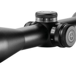 Black Hawke rifle scope isolated on white background