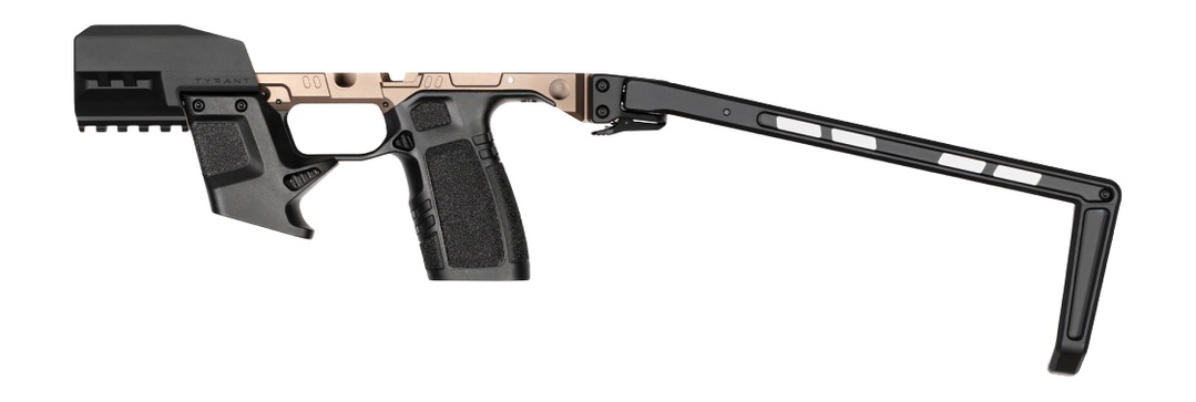 Folding pistol brace and chassis system