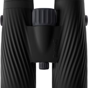 Black Bushnell binoculars with textured grip