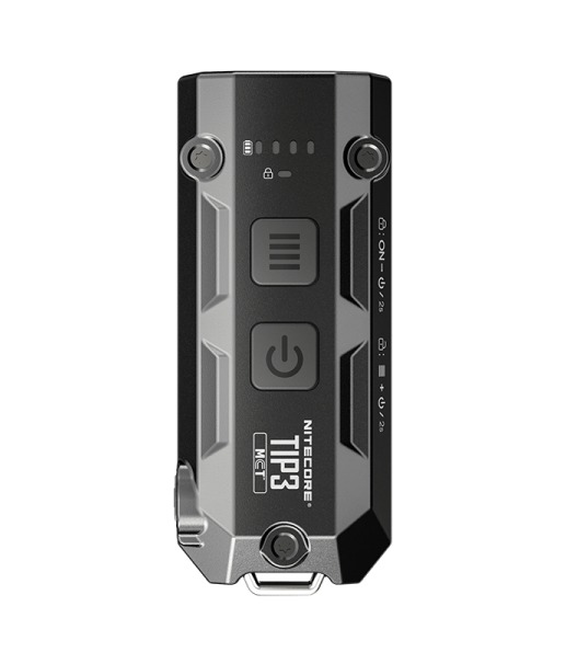 Nitecore TIB3 compact metal keychain flashlight