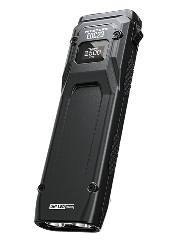 Nitecore EDC23 compact black LED flashlight