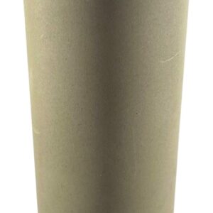 Perforated cylindrical metal industrial component