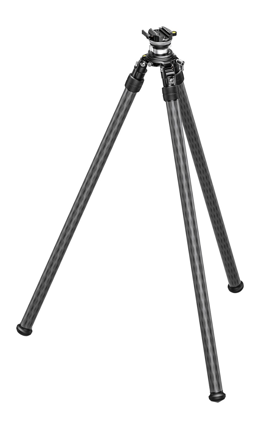 Carbon fiber camera tripod with ball head