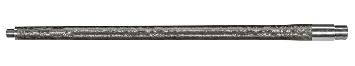 Threaded composite rod with metal end fittings