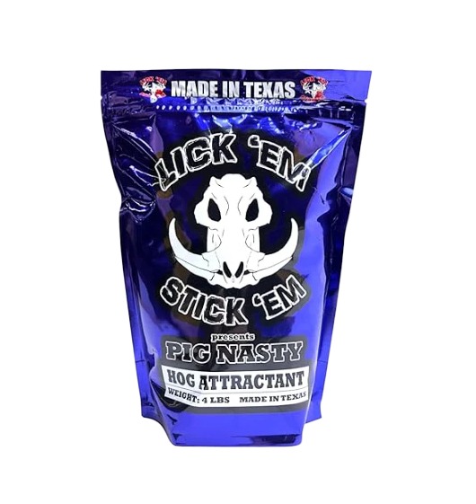 Pig Nasty Hog Attractant blue 4-pound bag