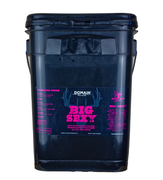 Domain Big Sexy deer attractant seed bucket