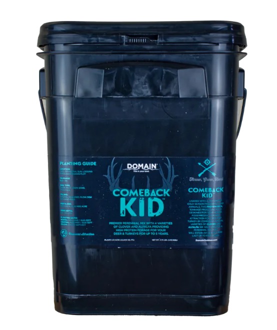 Domain Comeback Kid deer food plot seed bucket