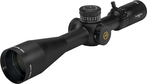 Black rifle scope isolated on white background