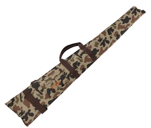 Camouflage rifle case with carry handles