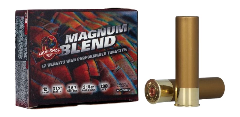Magnum Blend shotgun shells box and cartridges