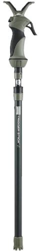 Adjustable trekking pole with ergonomic handle