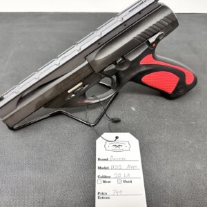 Beretta U22 Neos .22 LR pistol on stand