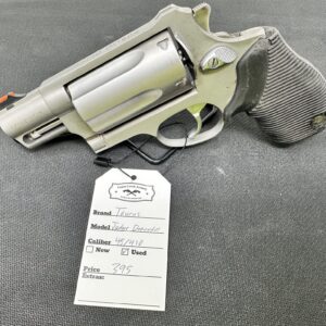 Taurus Judge Defender revolver with price tag