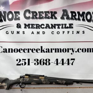 Canoe Creek Armory sign with rifle display
