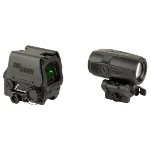 SIG Sauer red dot sight and magnifier