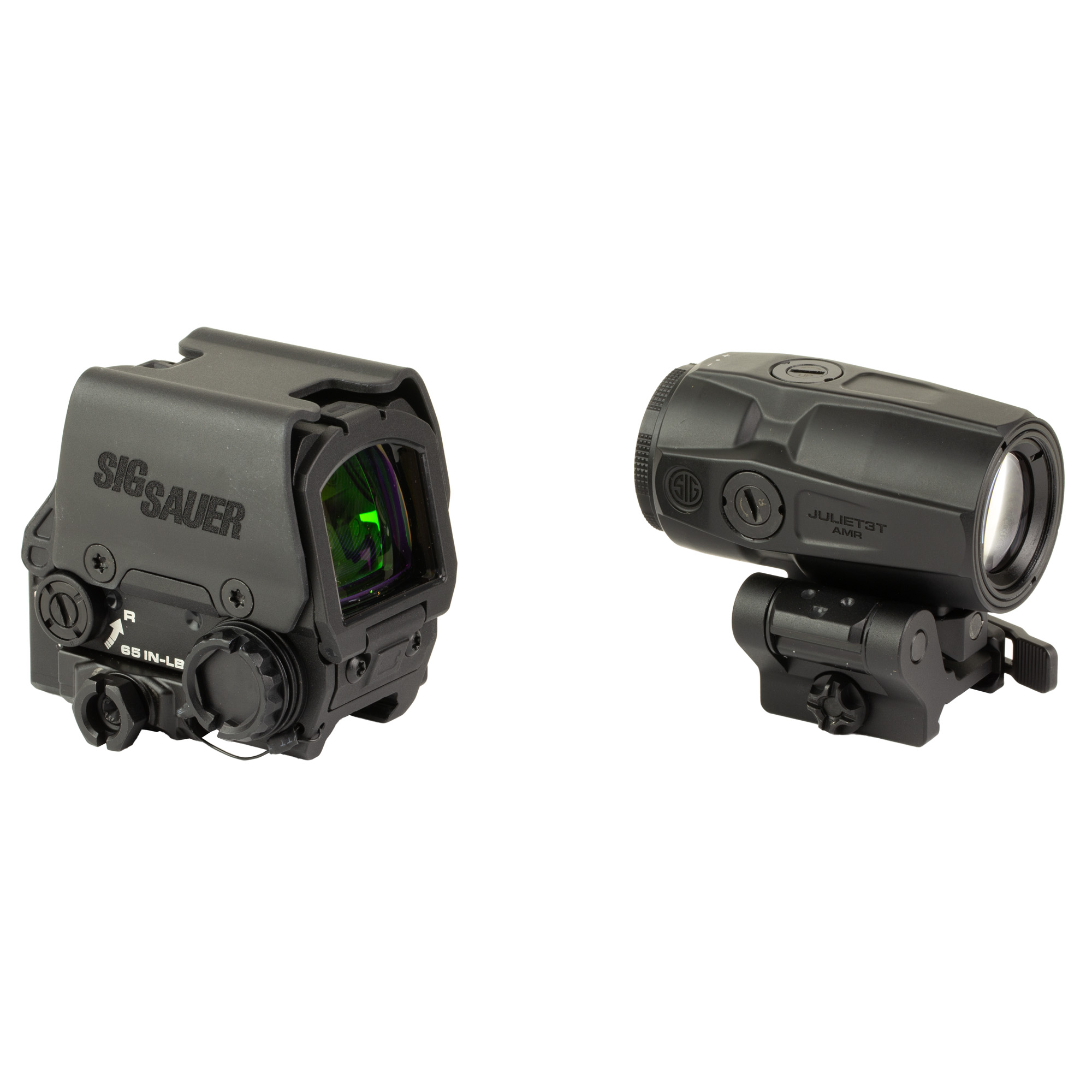 SIG Sauer red dot sight and magnifier
