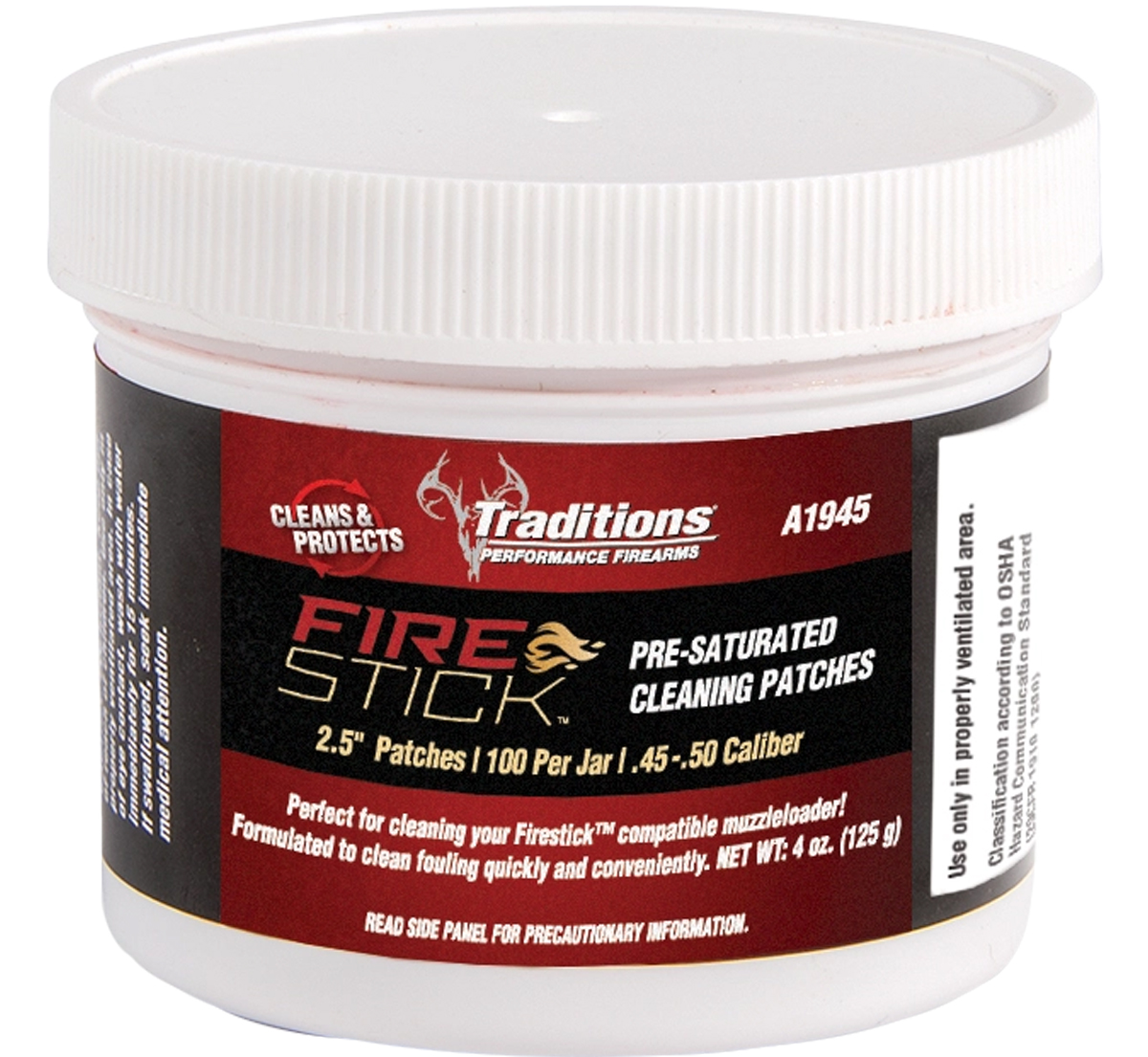 Jar of Fire Stick cleaning patches