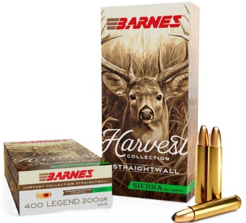 Barnes Harvest 400 Legend ammunition and bullets