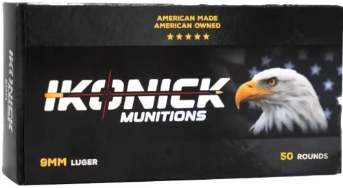 IKONICK Munitions 9mm Luger 50-round box