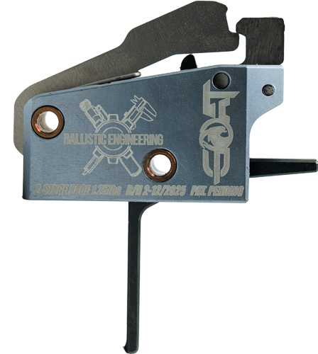 Precision AR-style firearm trigger assembly