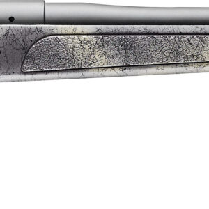 Bolt-action sniper rifle on white background