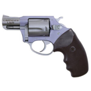 Lavender Lady small purple revolver handgun