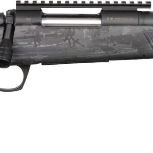 Bolt-action rifle with camouflage stock