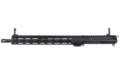 Black AR-style rifle upper receiver assembly