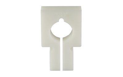 Minimalist abstract human-shaped sculpture with circular center
