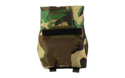 Camouflage tactical utility pouch with Velcro flap