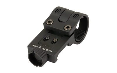 Black metal rifle scope or laser mount