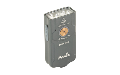 Fenix E02R V2.0 compact gray flashlight