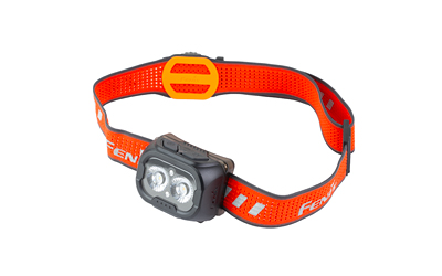 Red adjustable LED headlamp with dual lights